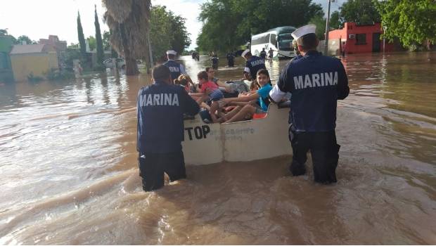 Marina activa plan preventivo en 4 estados ante afectos de tormenta tropical 'Sergio'. Noticias en tiempo real