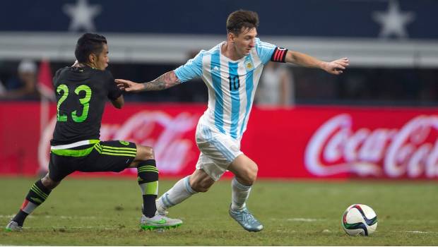 Messi jugaría contra México en Argentina por orden de marca patrocinadora. Noticias en tiempo real