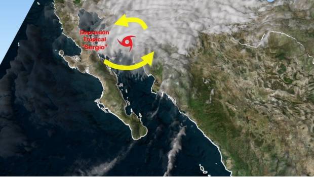 Reportan saldo blanco en BCS tras paso de tormenta tropical 'Sergio'. Noticias en tiempo real