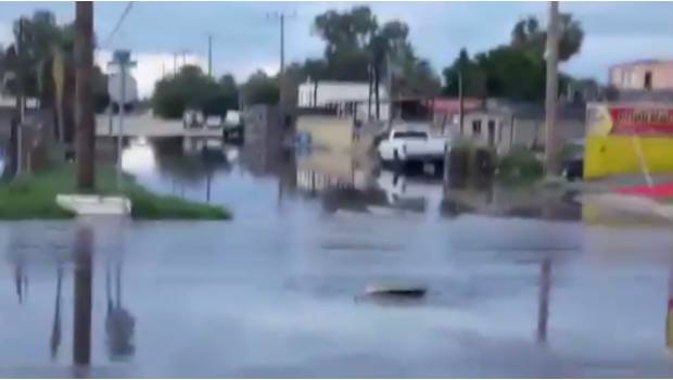 ‘Sergio’ inunda Puerto Peñasco. Noticias en tiempo real