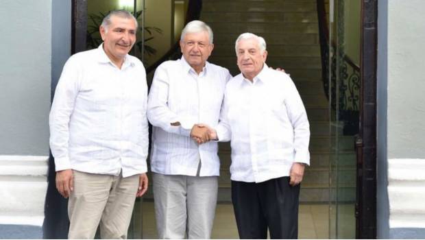 Se reúne López Obrador con gobernador de Tabasco. Noticias en tiempo real