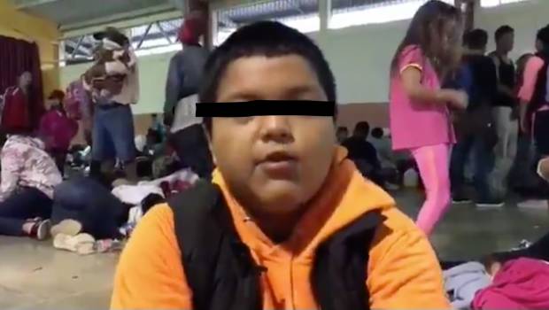 "Voy a seguir hasta llegar", dice niño migrante detenido en cruce a México. Noticias en tiempo real