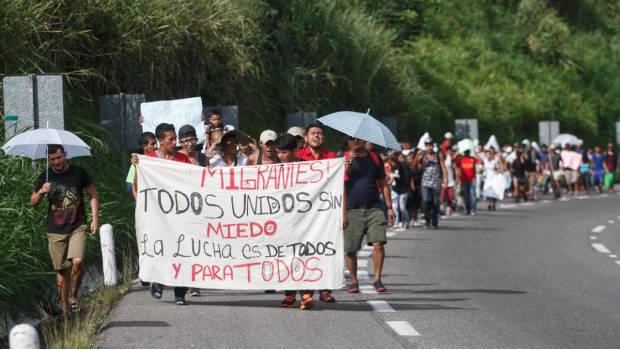 Reclama Diego Luna a EPN trato a Caravana Migrante. Noticias en tiempo real