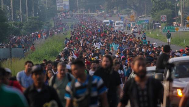 Reitera Trump que rechazará a centroamericanos si no solicitan asilo correctamente. Noticias en tiempo real