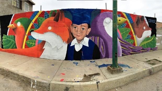 Recuerdan con mural a Rafael, niño de 6 años asesinado en Ciudad Juárez. Noticias en tiempo real