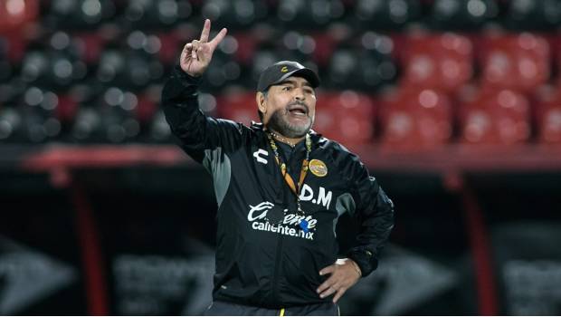 Así motiva Maradona a sus Dorados para alcanzar Liguilla. Noticias en tiempo real