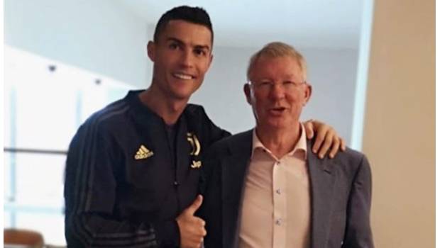 Cristiano Ronaldo presume reencuentro con Alex Ferguson. Noticias en tiempo real