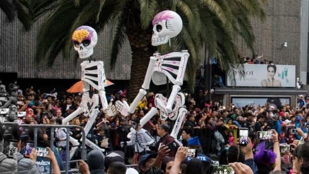 El desfile del Día de Muertos en la CDMX. Noticias en tiempo real