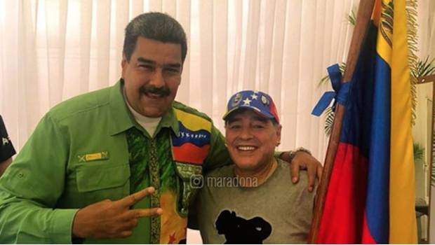 Maradona presume felicitación de Maduro por su cumpleaños. Noticias en tiempo real