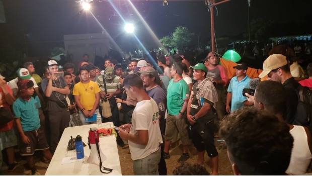 Caravana Migrante cambiará su ruta hacia Veracruz, para evitar a la PF en Oaxaca. Noticias en tiempo real