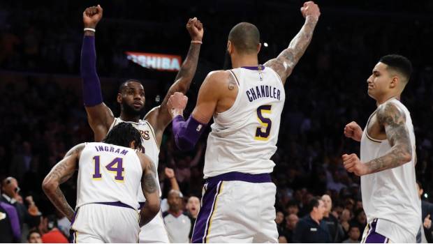 Los Lakers y LeBron James ya tienen récord ganador en la NBA. Noticias en tiempo real