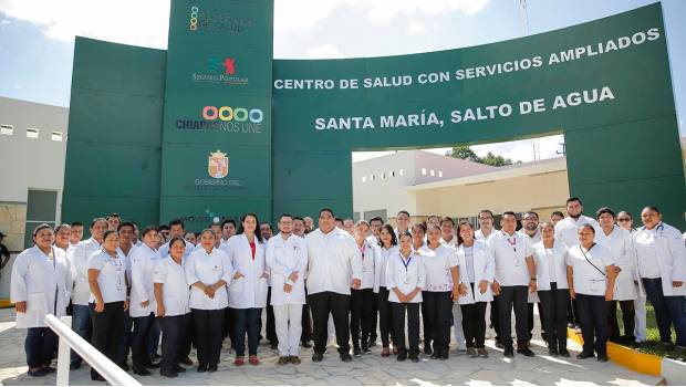 Inaugura Velasco centro de salud en Salto de Agua. Noticias en tiempo real
