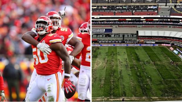 NFL cambiaría sede del Chiefs ante Rams por mal estado del Azteca. Noticias en tiempo real