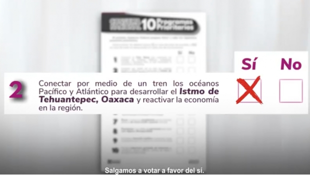Gobernador de Oaxaca invita a votar por el “sí” para el desarrollo del Istmo de Tehuantepec. Noticias en tiempo real