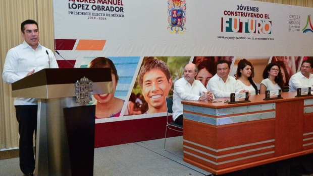 Programa Jóvenes Construyendo el Futuro beneficiará a 56 mil en Campeche. Noticias en tiempo real