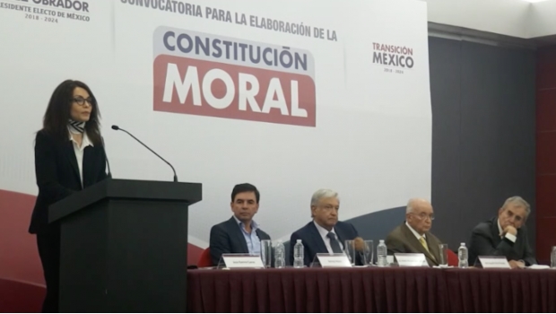 AMLO presenta la convocatoria para crear la Constitución Moral. Noticias en tiempo real