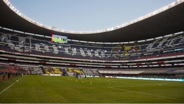 Césped del Estadio Azteca luce en buenas condiciones para el Cruz Azul vs Gallos. Noticias en tiempo real