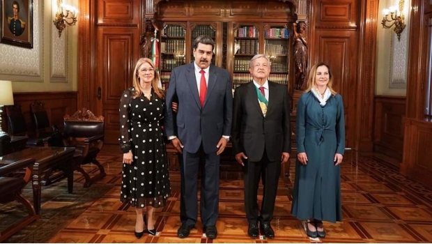AMLO sostuvo breve encuentro con Maduro en Palacio Nacional. Noticias en tiempo real