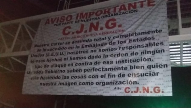 Cártel de Jalisco se deslinda de ataque a Consulado de EU en Guadalajara. Noticias en tiempo real