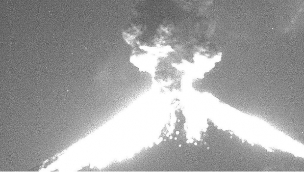 Registra Popocatépetl explosión de 2km de altura. Noticias en tiempo real