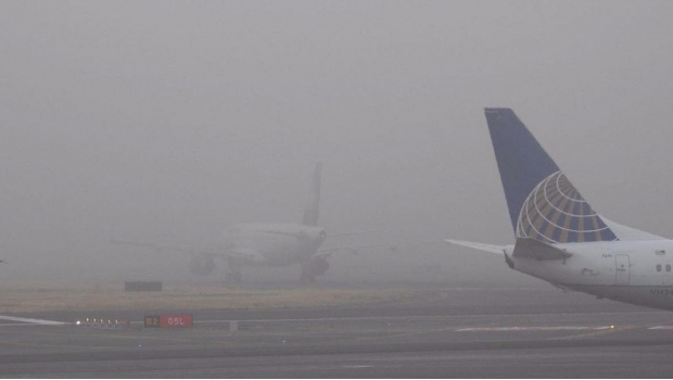 Por condiciones climáticas, suspenden vuelos en el AICM. Noticias en tiempo real