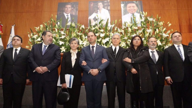 Exige Marko Cortés investigación creíble durante homenaje a Moreno Valle y Alonso. Noticias en tiempo real