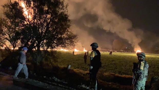 VIDEO: Así ocurrió la explosión de ducto de Pemex en Tlahuelilpan, Hidalgo. Noticias en tiempo real