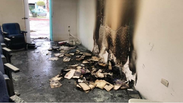 Queman libros y vandalizan biblioteca municipal en Tamaulipas. Noticias en tiempo real