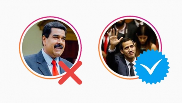 Instagram le quitó la verificación a Maduro y se la regaló a Guaidó. Noticias en tiempo real