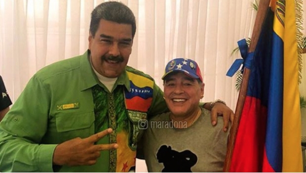 Futbolista venezolano explota contra Maradona por apoyar a Maduro. Noticias en tiempo real