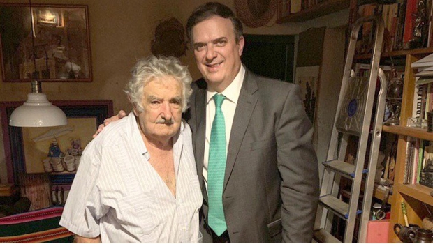 Se reúne Marcelo Ebrard con José Mujica. Noticias en tiempo real