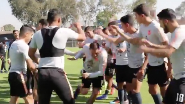 VIDEO: Americanistas reciben con “fila águila” a Nicolás Castillo. Noticias en tiempo real