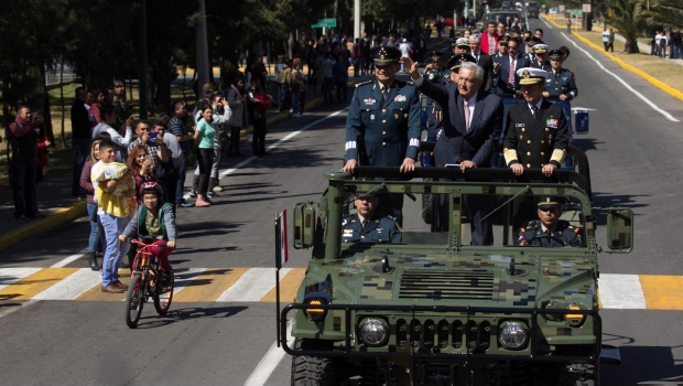 López Obrador conmemora el Día del Ejército Mexicano en Saltillo. Noticias en tiempo real