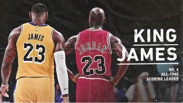 LeBron James supera a Michael Jordan como el cuarto máximo anotador en la historia de la NBA. Noticias en tiempo real
