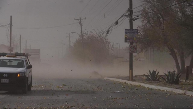 Emiten Alerta Amarilla por fuertes vientos en Ciudad Juárez, Chihuahua. Noticias en tiempo real