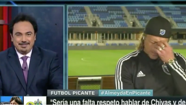 Matías Almeyda trollea a Hugo Sánchez en programa en vivo Matías Almeyda trollea a Hugo Sánchez en programa en vivo