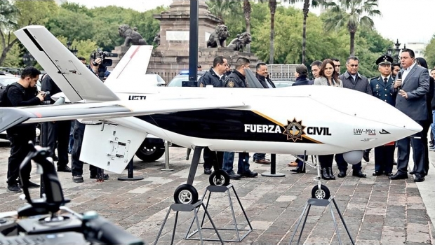 Dron adquirido por el Gobierno de Nuevo LeÃ³n.
