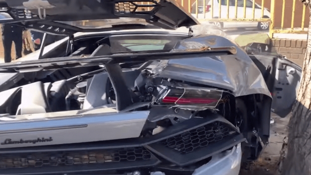 VIDEO: Así se destruye un Lamborghini de 5.5 millones de pesos en 2 segundos. Noticias en tiempo real