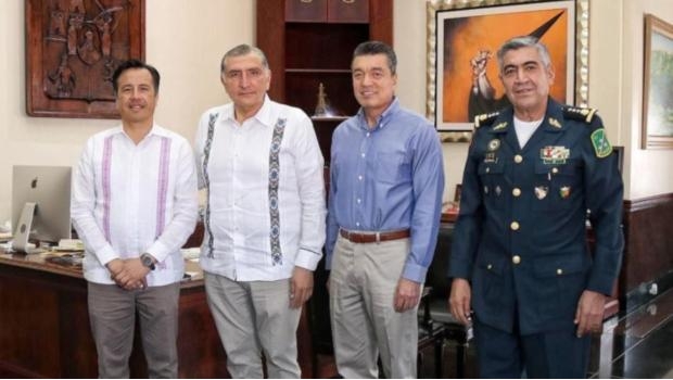 Gobiernos de Veracruz, Chiapas y Tabasco acuerdan reuniones de seguridad mensuales. Noticias en tiempo real