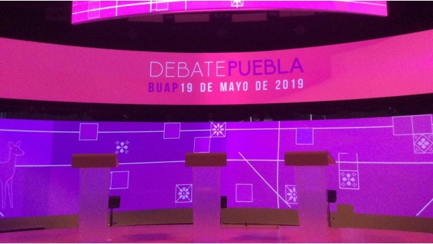 Elección Puebla: Todo listo para el único debate del INE. Noticias en tiempo real