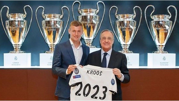 Real Madrid renueva a Toni Kroos hasta 2023. Noticias en tiempo real