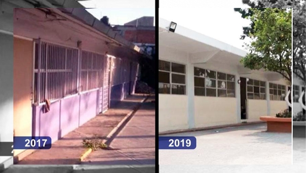 A un año y medio del temblor, así va la reconstrucción de escuelas en México. Noticias en tiempo real