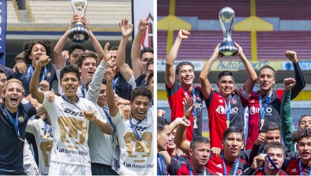 ¡La cantera sigue viva! Pumas y Atlas se coronan campeones Sub-17 y Sub-20. Noticias en tiempo real