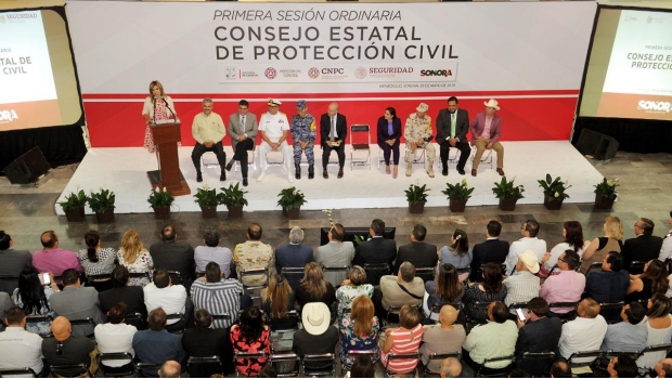 Instala Sonora Consejo Estatal de Protección Civil. Noticias en tiempo real