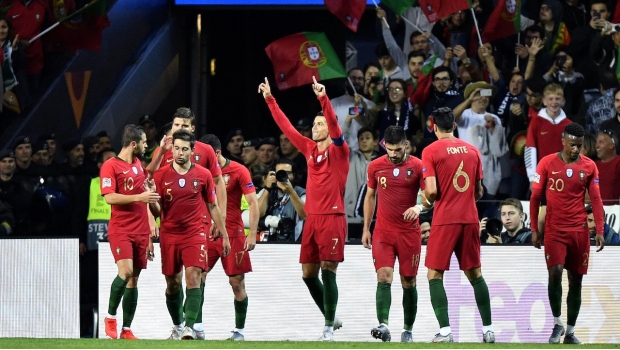 Soberbio triplete de Cristiano pone a Portugal en la final de la Liga de Naciones de la UEFA. Noticias en tiempo real