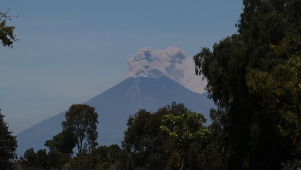Popocatépetl registra explosión con altura de entre 4 y 5 km. Noticias en tiempo real
