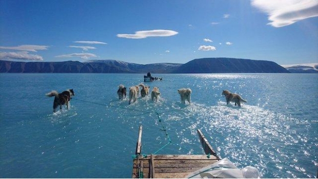 (FOTO): Deshielo en Groenlandia expone la realidad del cambio climático. Noticias en tiempo real