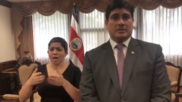 Lanzan dinamita contra presidente de Costa Rica. Noticias en tiempo real