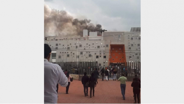 VIDEO: Se registra incendio en Hospital de Especialidades de Zumpango. Noticias en tiempo real